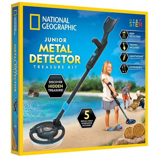 National Geographic Junior Metal Detector Treasure Kit