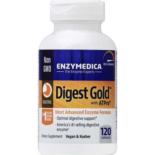 Digest Gold   120錠 Digest Gold with ATPro, Enzymedica