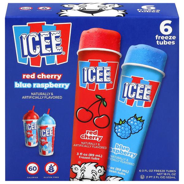 ICEE Cherry, Blue Raspberry Same-Day Delivery or Pickup | Harps