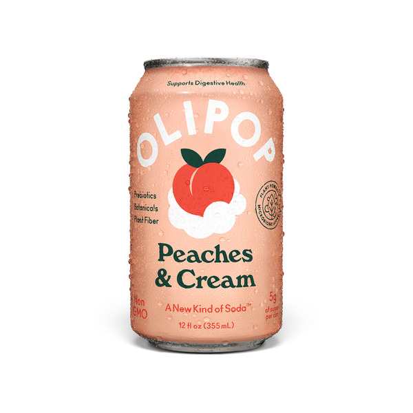OLIPOP Peaches & Cream