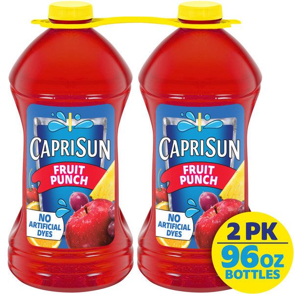 Capri Sun Fruit Punch Flavored Juice Drink Blend Same-Day Delivery