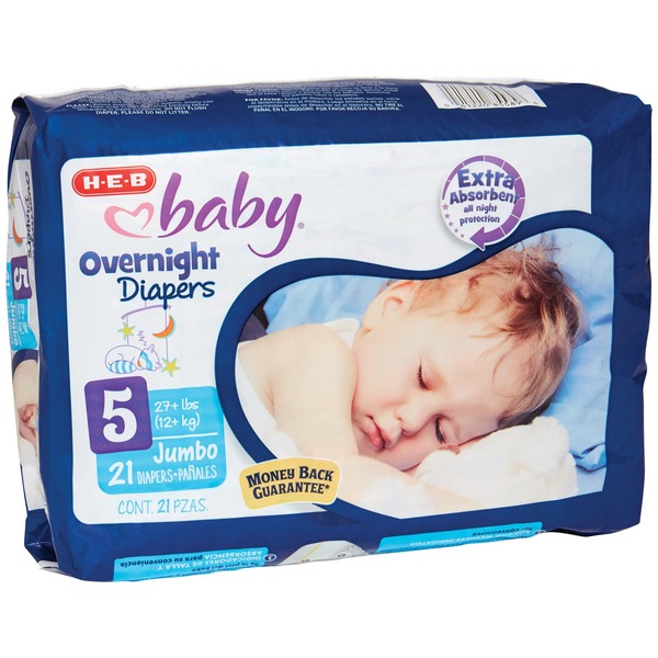 heb diapers