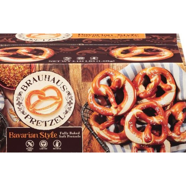 Brauhaus - Bavarian Style Fully Baked Soft Pretzels - 10 oz/12Ct