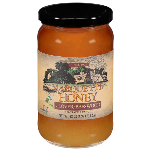 Marquette Honey Clover/Basswood Honey Same-Day Delivery or Pickup
