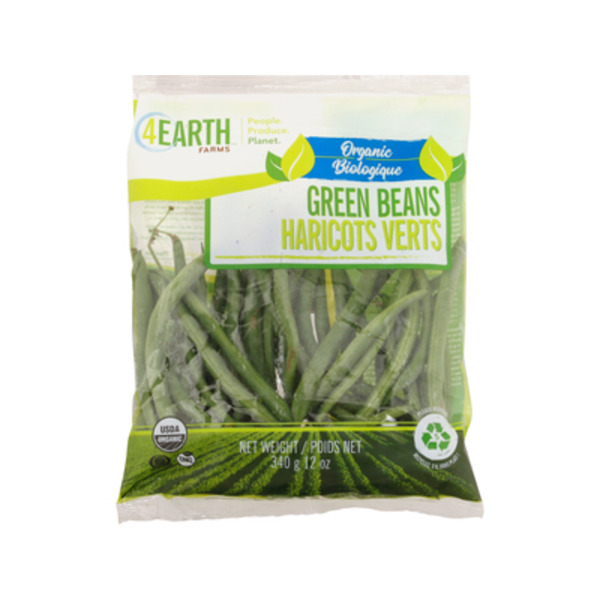 4Earth Farms Green Beans, Organic