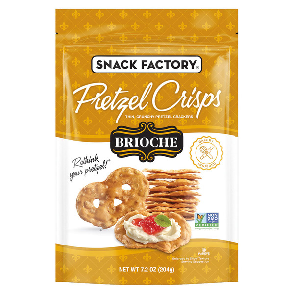Snack Factory Brioche Pretzel Crisps Same-Day Delivery or Pickup