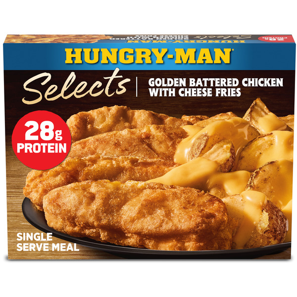 Hungry-Man Selects Chicken Strips With Cheese Fries Same-Day