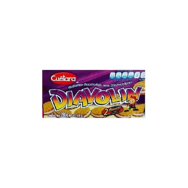 Cuétara Diavolin Marshmallow Biscuit With Coconut Cookies