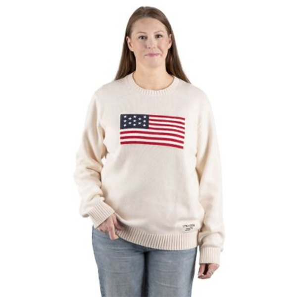 ドゥーズィエムクラス　AMERICANA　AMRCN STATE SWEAT State of Mine Americana Sweater, XXS - Cream Same-Day Delivery