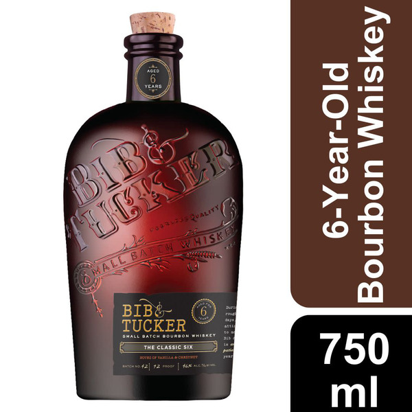 BIB & TUCKER Bourbon Whiskey 6Yr, 750ml Same-Day Delivery or