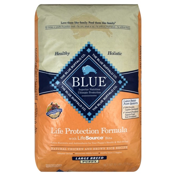 blue life protection formula large breed puppy