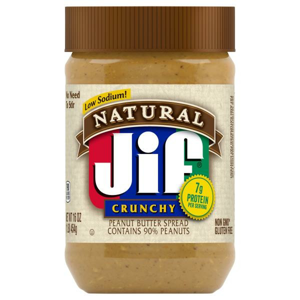 Jif Natural Crunchy Peanut Butter Same-Day Delivery or Pickup | Publix