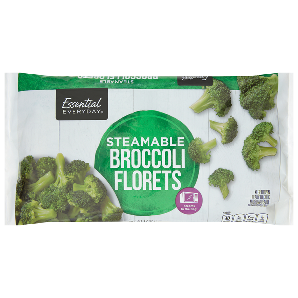 Essential Everyday Broccoli Florets, Steamable