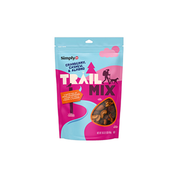 SimplyGo Almond Cashew & Cranberry Trail Mix