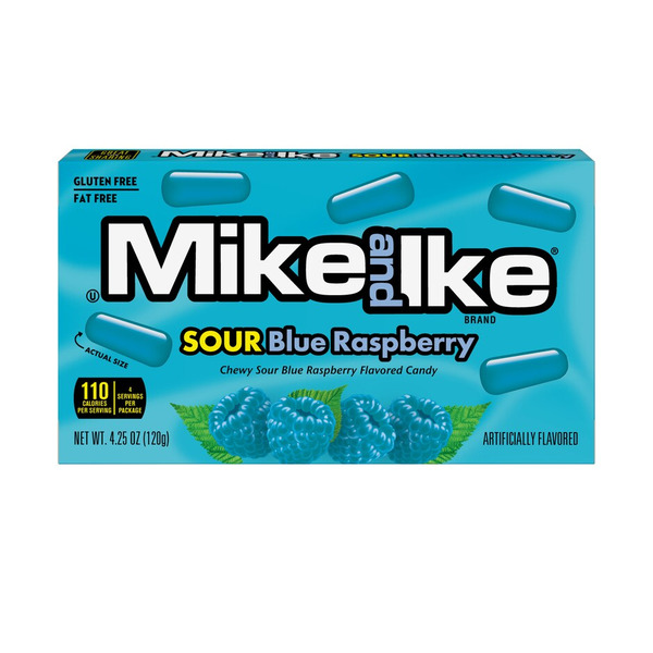 MIKE AND IKE Sour Blue Raspberry Candy Same-Day Delivery | Dollar Tree