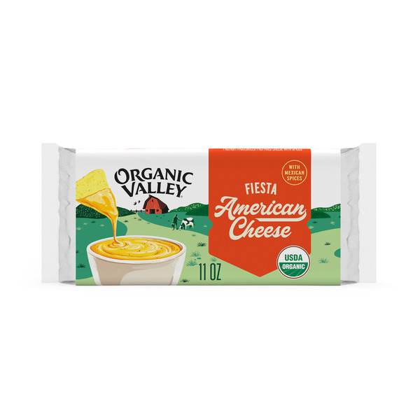 Organic Valley® Organic Fiesta American Cheese Same-Day Delivery