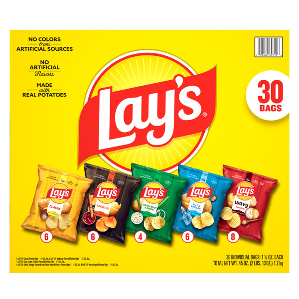 Lays Variety Pack - 30ct