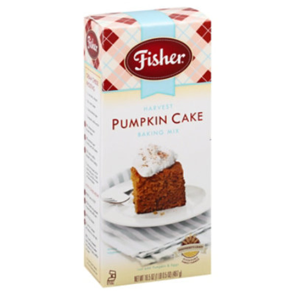 Fisher Baking Mix, Pumpkin Cake