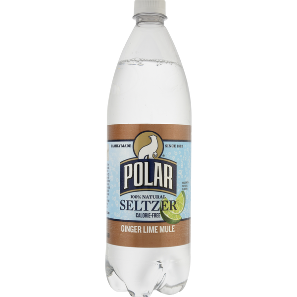 Polar Seltzer, 100 Natural, Ginger Lime Mule (1 L) Instacart