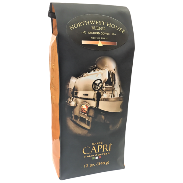 Caffé Capri Coffee, Ground, Medium Roast, Northwest House Blend Same ...