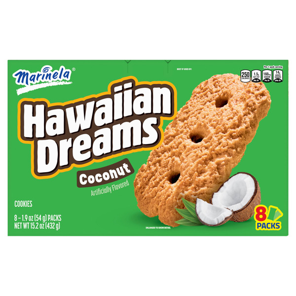 Marinela Hawaiian Dreams Coconut Cookies