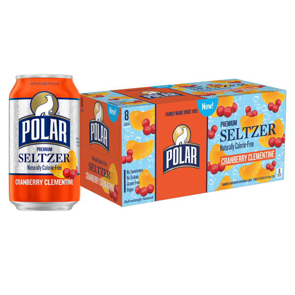 Polar Seltzer Cranberry Clementine Same-Day Delivery or Pickup