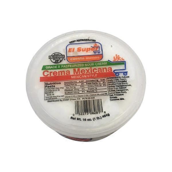 El Super Mexican Cream