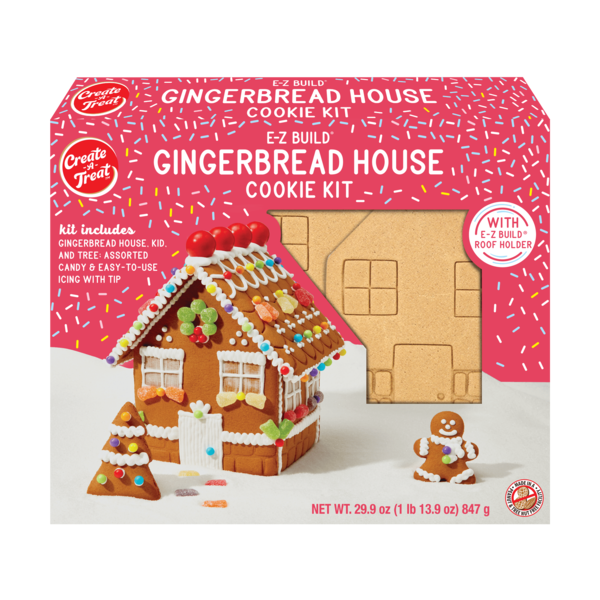 Create-A-Treat Gingerbread House Cookie Kit Same-Day
