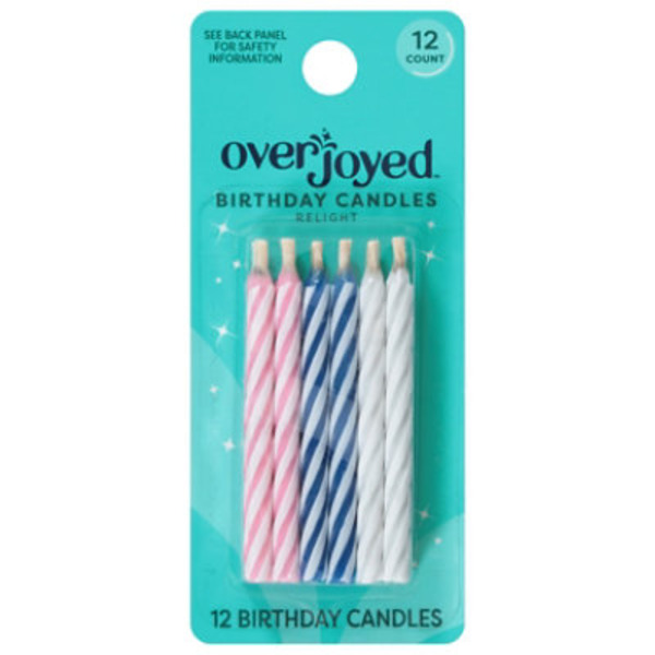 Overjoyed Relight Birthday Candles