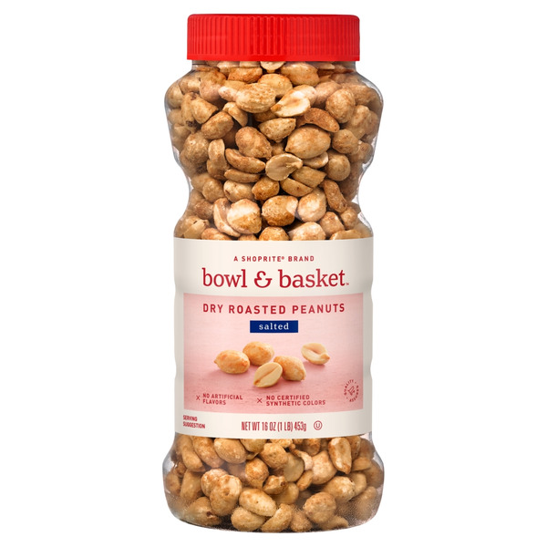 ShopRite Bowl & Basket Salted Dry Roasted Peanuts Same-Day Delivery or ...