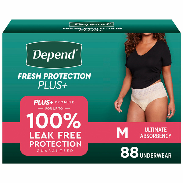Costco Depend Protection Plus for Women for Incontinence SameDay Delivery or Pickup Instacart