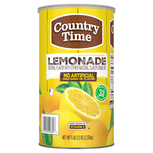 Country Time, Drink Mix, Lemonade, 82.5 oz