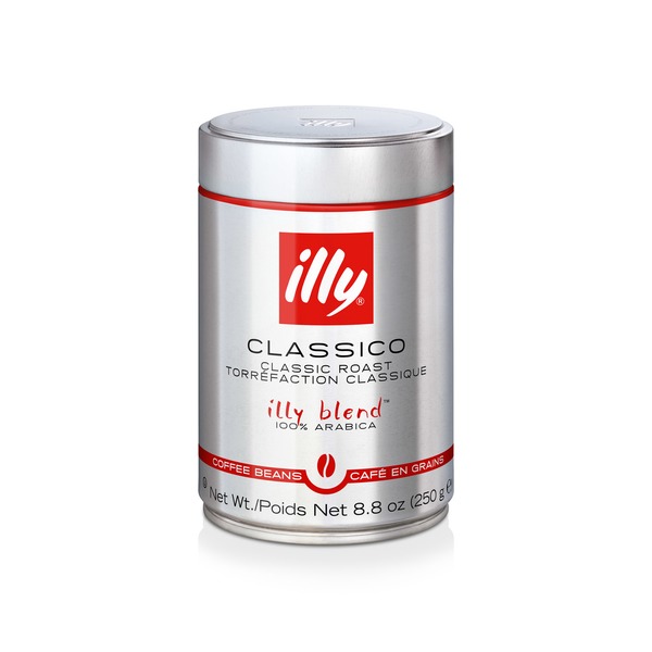illy Whole Bean Coffee, Classico Medium Roast, 100% Arabica Coffee