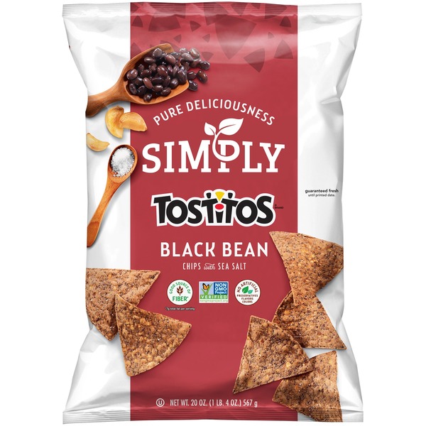 Tostitos Simply Black Bean Chips (567 g) Instacart