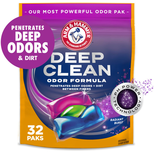 Arm & Hammer Deep Clean Odor Formula Paks - Thumbnail 4