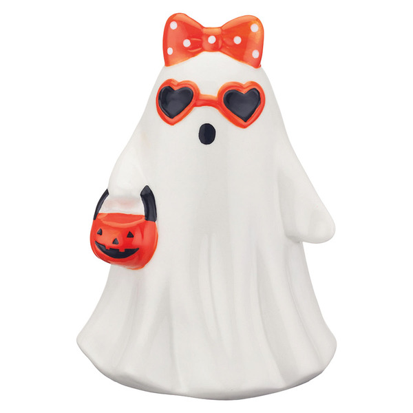 Dr. Cavié Ghost α The Halloween Collection Pastel Ceramic Ghost, Pumpkin JOL Same