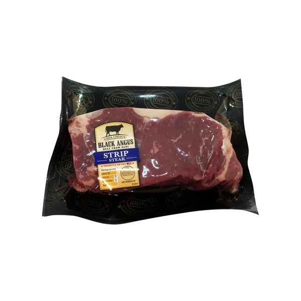 Black Angus USDA Choice Beef Strip Steak (1 lb) from ALDI Instacart