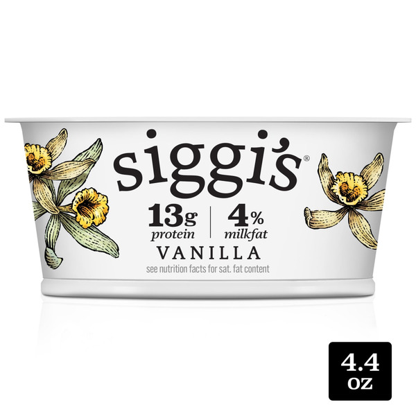 Siggi's Whole Milk Vanilla Yogurt