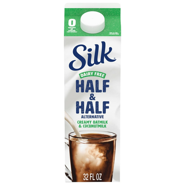 Silk Dairy Free Half Half Alternative 32 Fl Oz Delivery Or Pickup Near Me Instacart