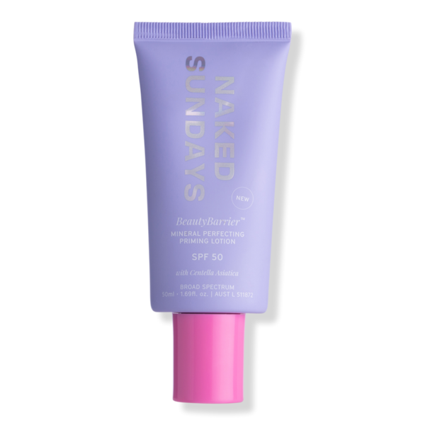 Naked Sundays Beauty Barrier Mineral Perfecting Priming Lotion SPF 50