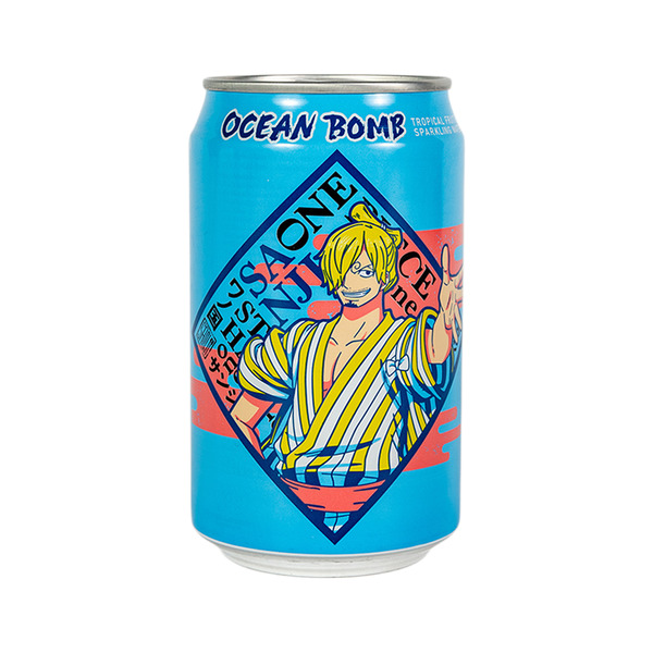 OCEAN BOMB One Piece Sanji Tropical Fruit Flavor Sparkling Water