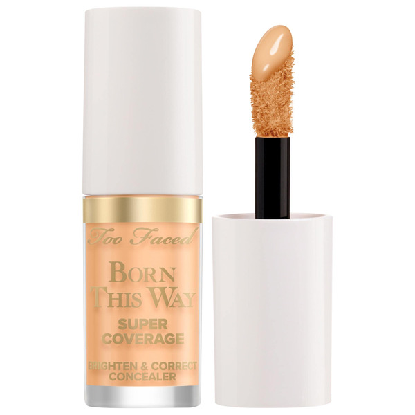 Too Faced Born This Way Super Coverage Brighten & Correct Concealer - Warm Peach