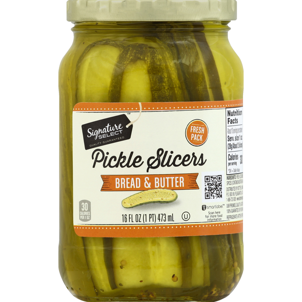Signature SELECT Pickle Slicers, Bread & Butter, Fresh Pack