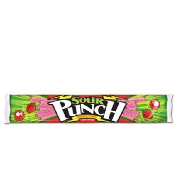 Sour Punch - Strawberry Straws - 24 Ct