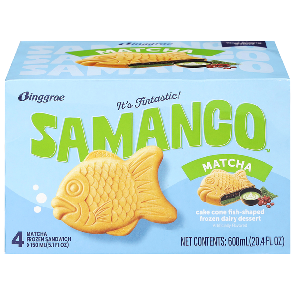 Binggrae Matcha Frozen Sandwich Same-Day Delivery | HMart