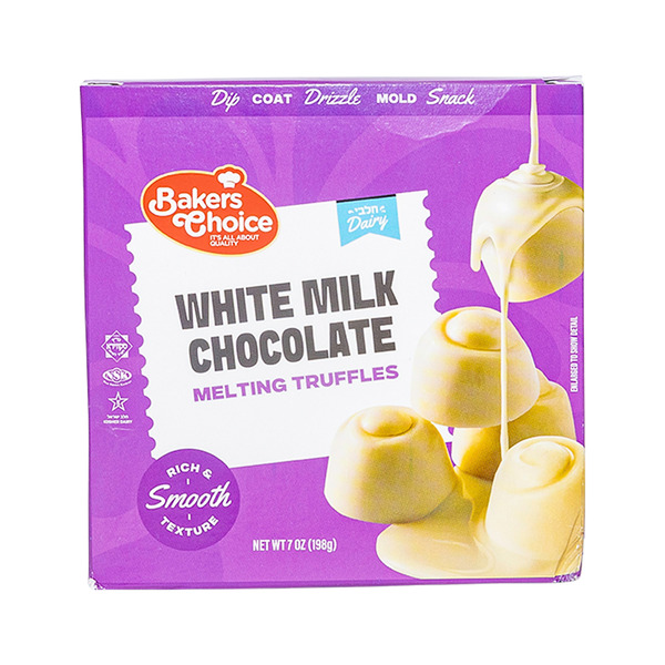 Bakers Choice White Milk Chocolate Melting Truffles Same-Day