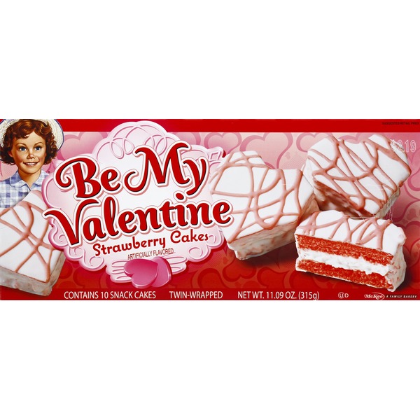 Little Debbie Cakes, Strawberry, Be My Valentine (10 each) from Safeway