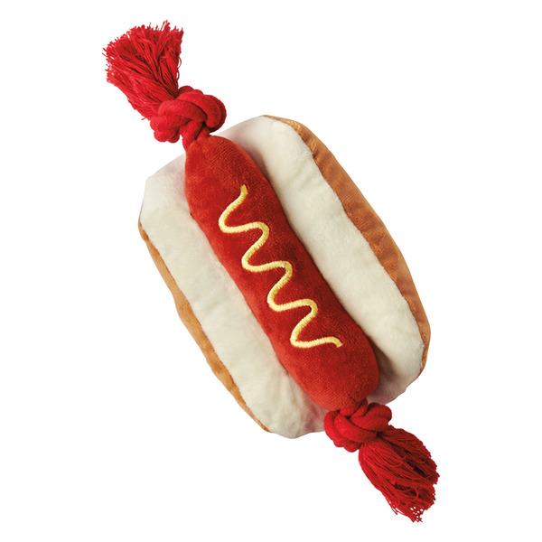 Heart to Tail Plush Dog Toy - Hot Dog