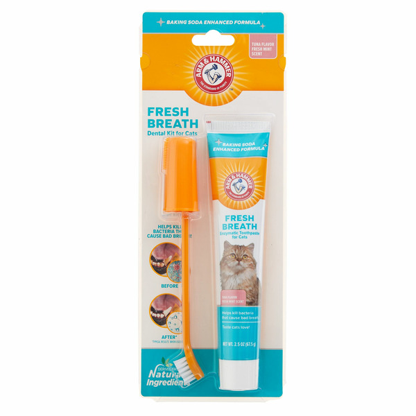 Arm & Hammer Fresh Tuna Breath Dental Kit for Cats