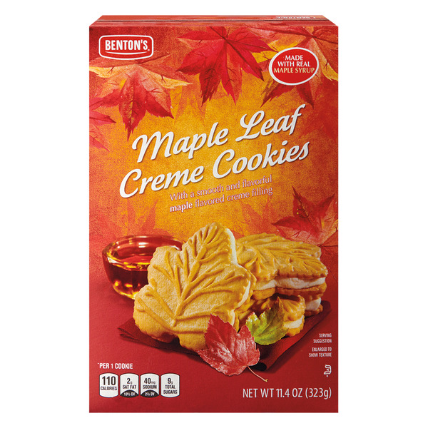 Benton's Maple Leaf Creme Cookies Same-Day Delivery or Pickup | ALDI
